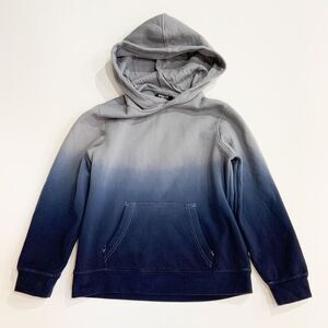RSQ Boys Ombré Hoodie Hooded Sweatshirt Blue Gray Tillys X-LARGE XL‎
